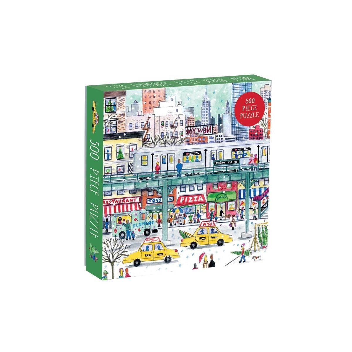 abrams&chronicle Puzzle 53091 - Michael Storrings New York City Subway - Puzzle,..., 500 Puzzleteile