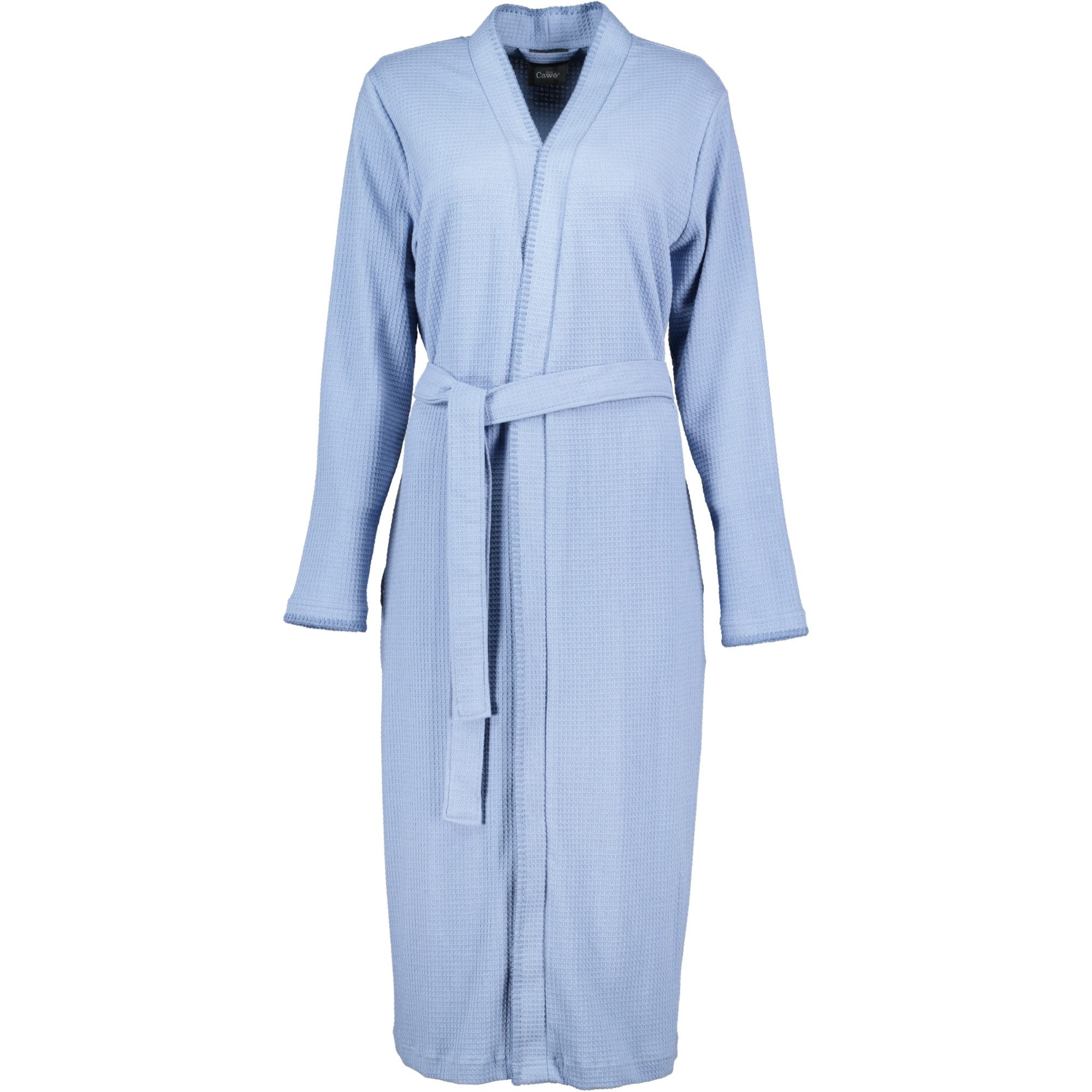 Cawö Home Damenbademantel Pique 812 Kimono Pique, Kimono, 100% Baumwolle