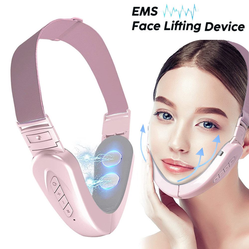 feinlux Gesichtsmassagegerät CT0934-rosa