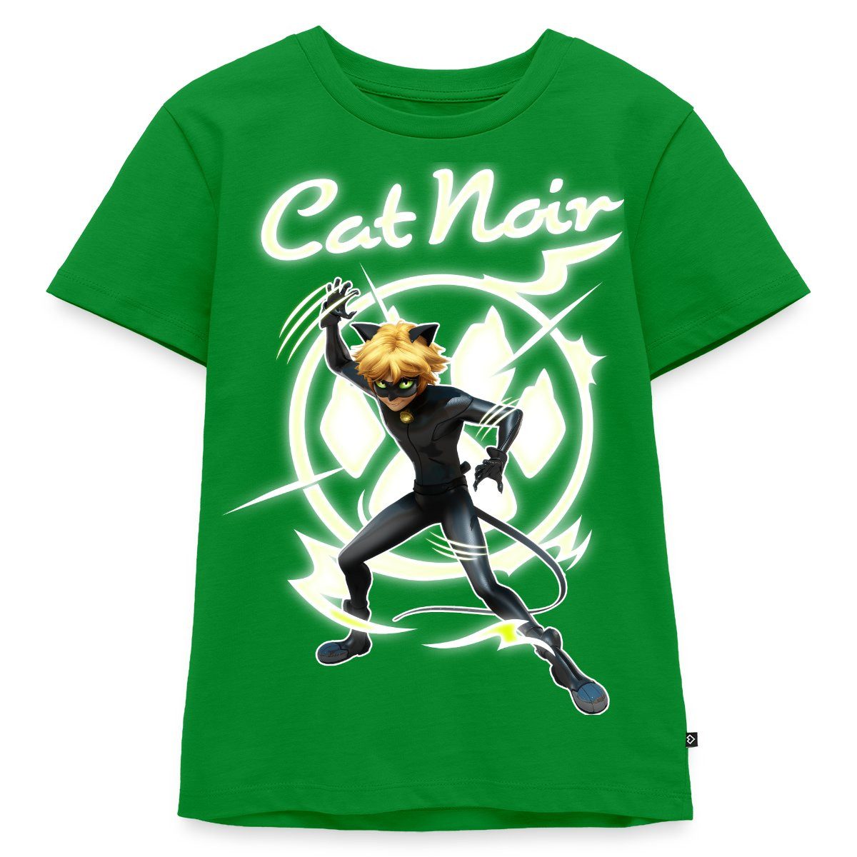 T-Shirt Miraculous Cat Noir Adrien Superheld Kinder Premium T-Shirt