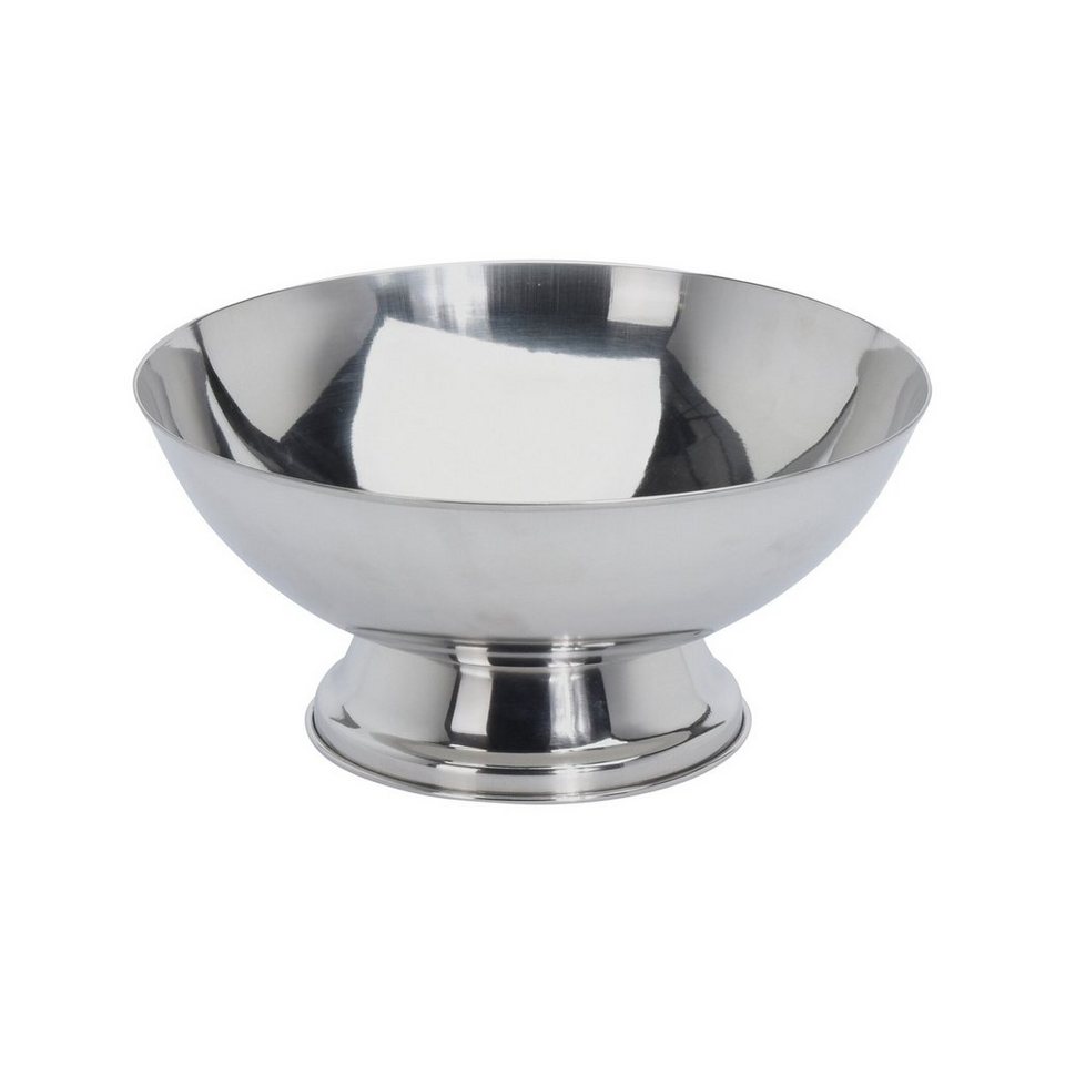 Neuetischkultur Obstschale Schale auf Fuß Edelstahl, Edelstahl, (1-tlg ...