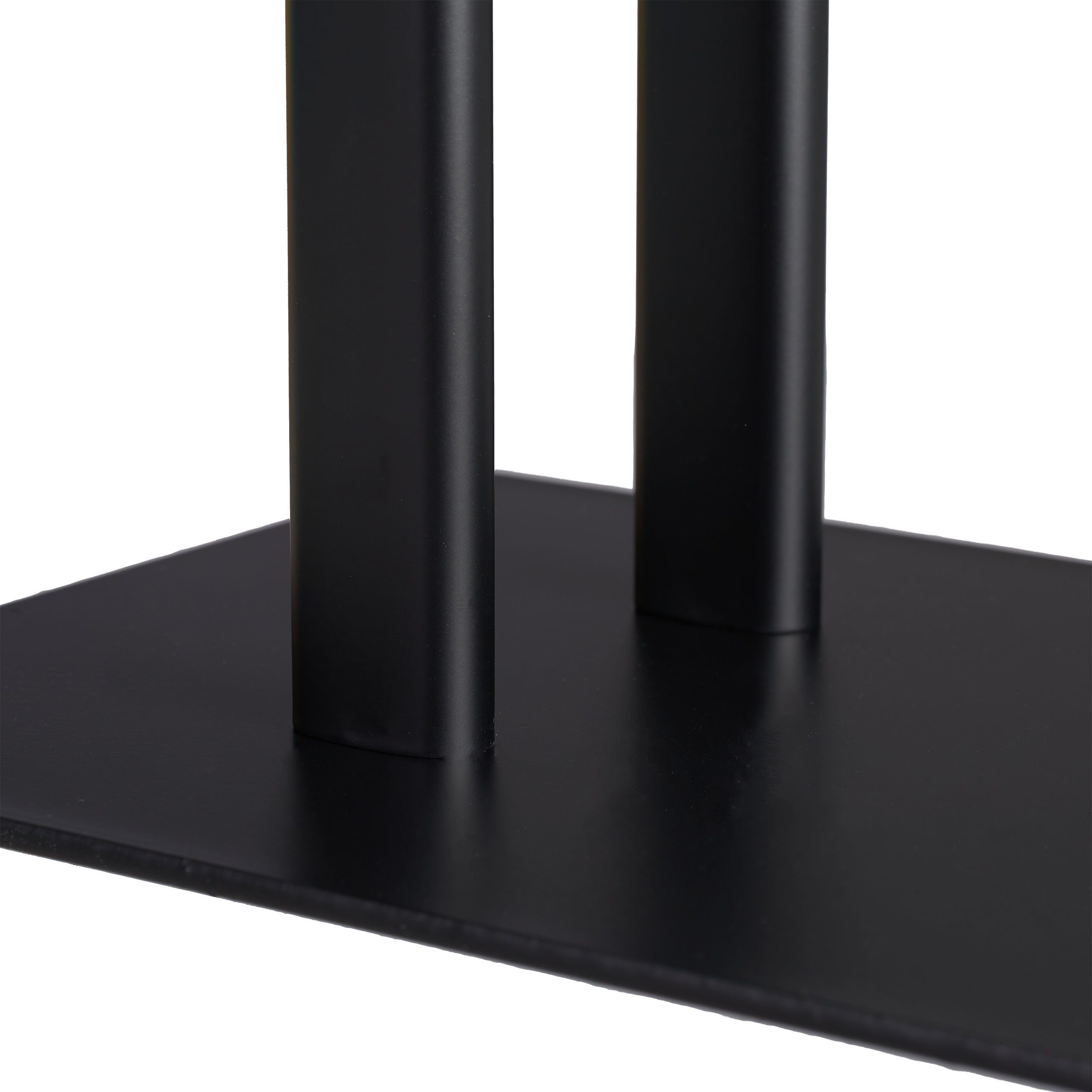 relaxdays Handtuchständer schwarz