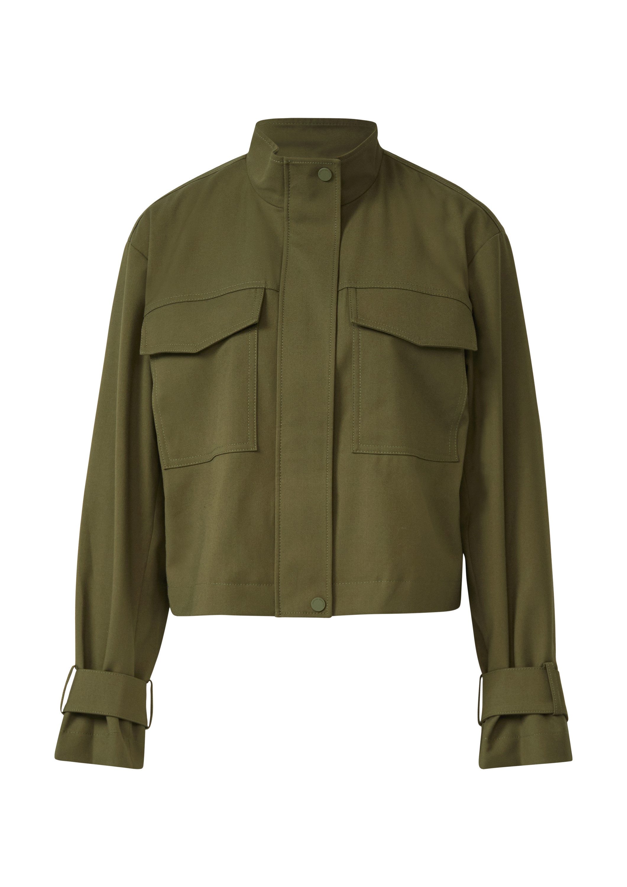 comma Funktionsjacke Indoor-Jacke Leichte Jacke im Boxy Fit günstig online kaufen