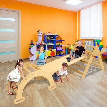 EBUY Sprossenwand Unabhängige Indoor-Kletterwand für Kinder, 4-in-1-Klettergerüst, (1-St)