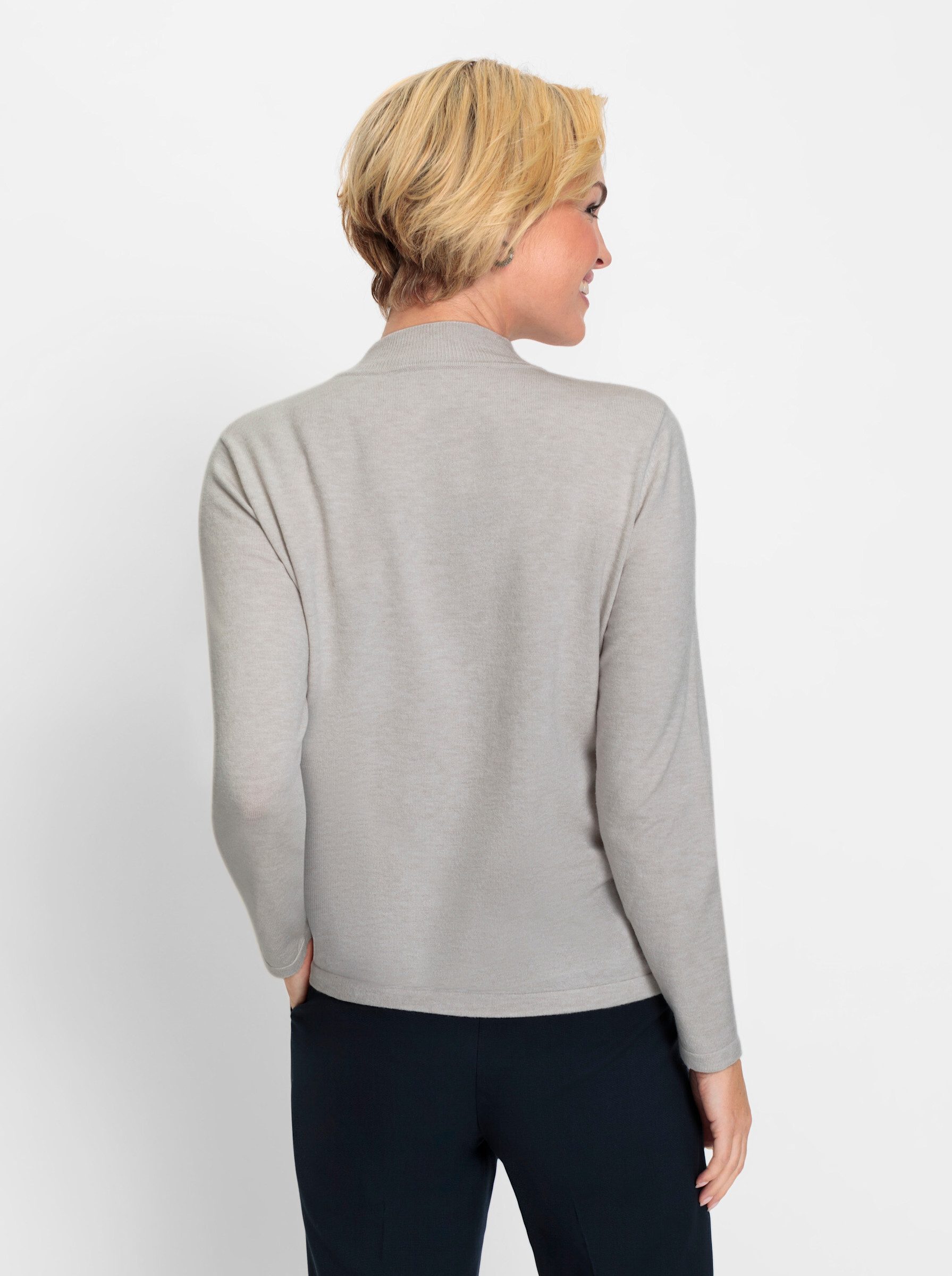 Witt Strickpullover Stehkragenpullover günstig online kaufen