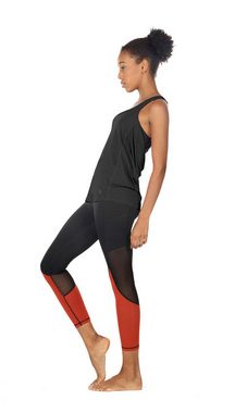 ZWY Trachtentop Damen Sport Tops mit Integriertem BH - 2 in 1 Yoga Gym Shirt Fitness