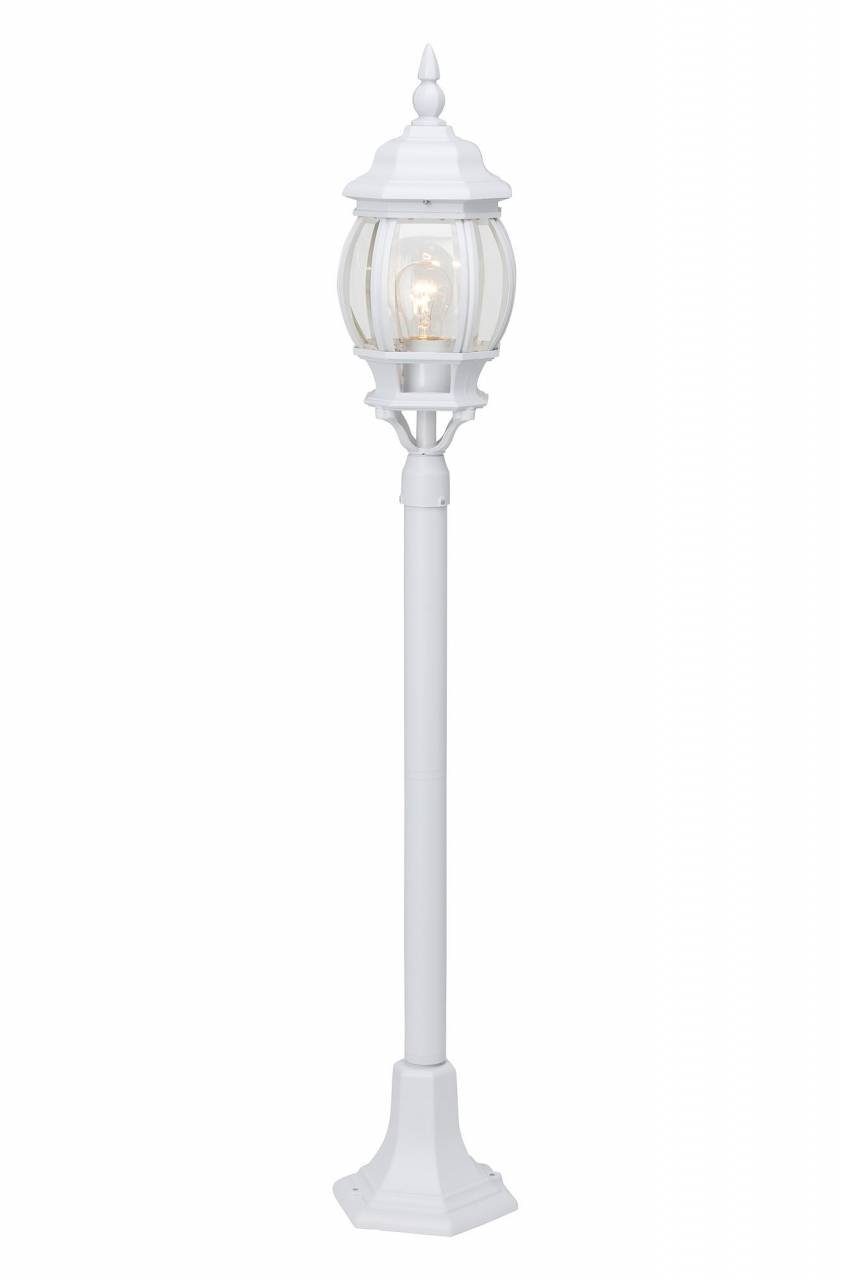 1x 60W, Lampe A60, weiß Brilliant E27, geeignet Außen-Stehlampe für Außenstandleuchte Istria Istria, N