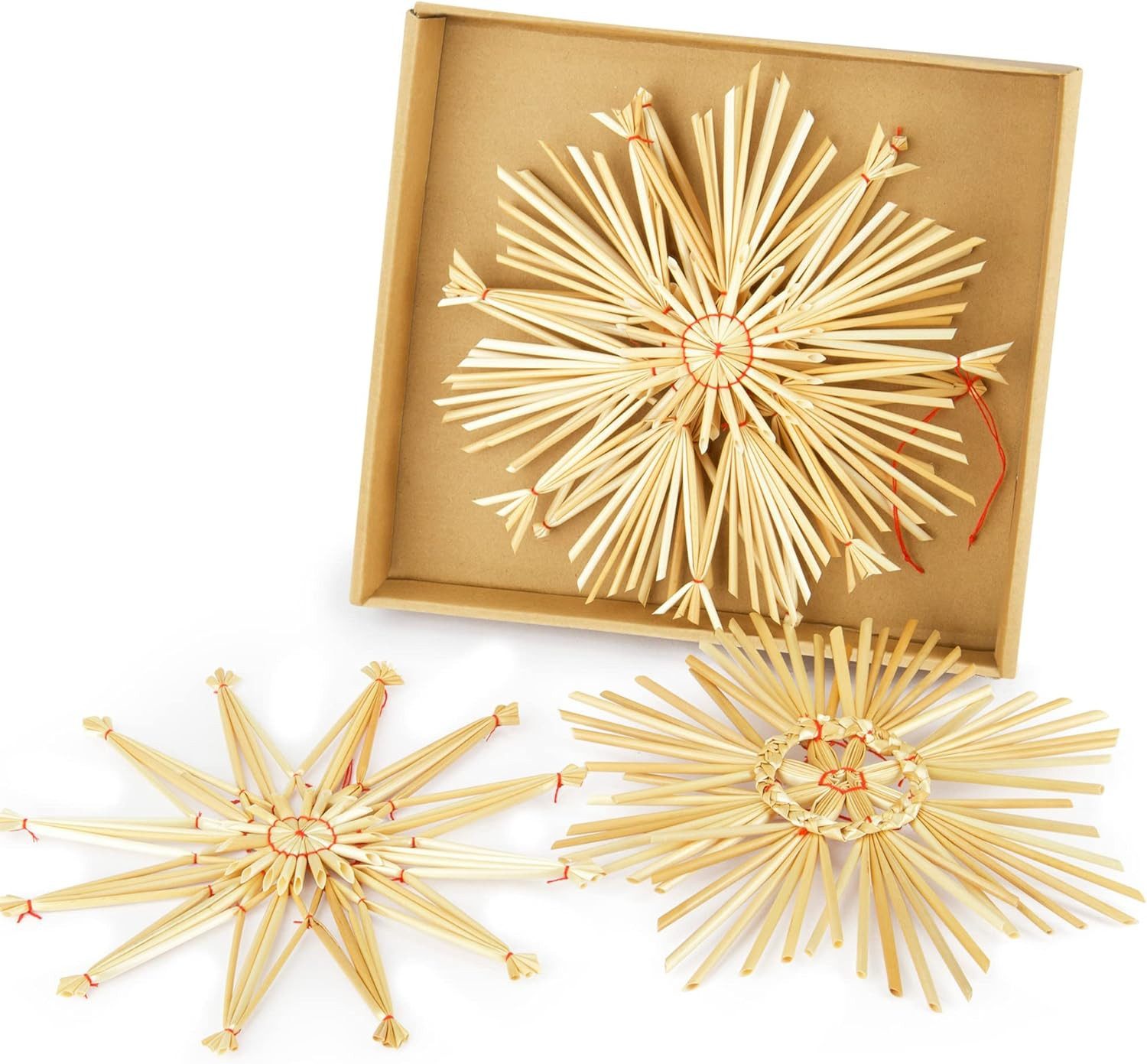 BEESI Christbaumschmuck 4X Strohsterne Ø 20 cm Christbaumschmuck groß zu We günstig online kaufen