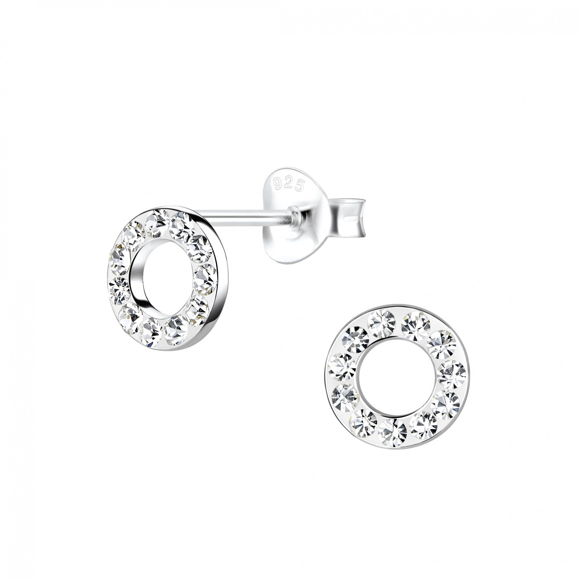 ALEXANDER YORK Schmuckset KREIS KRISTALL, 4-tlg., günstig online kaufen