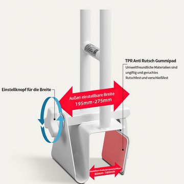 DOPWii Badewannen-Einstiegshilfe Badewannengriff, verstellbare Wannenein- und -ausstiegshilfen, Belastbarkeit 136kg