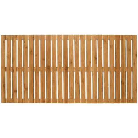 Saunabodenrost WENKO, Höhe 23 mm, Bambus, rechteckig, Bambus, 50 x 100 cm