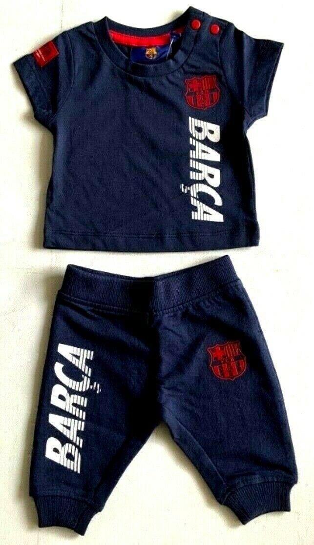 FC Barcelona Jogginganzug FC Barcelona Kinder Set, FC Barcelona Baby Joggers,Baby T-Shirts (2-tlg)