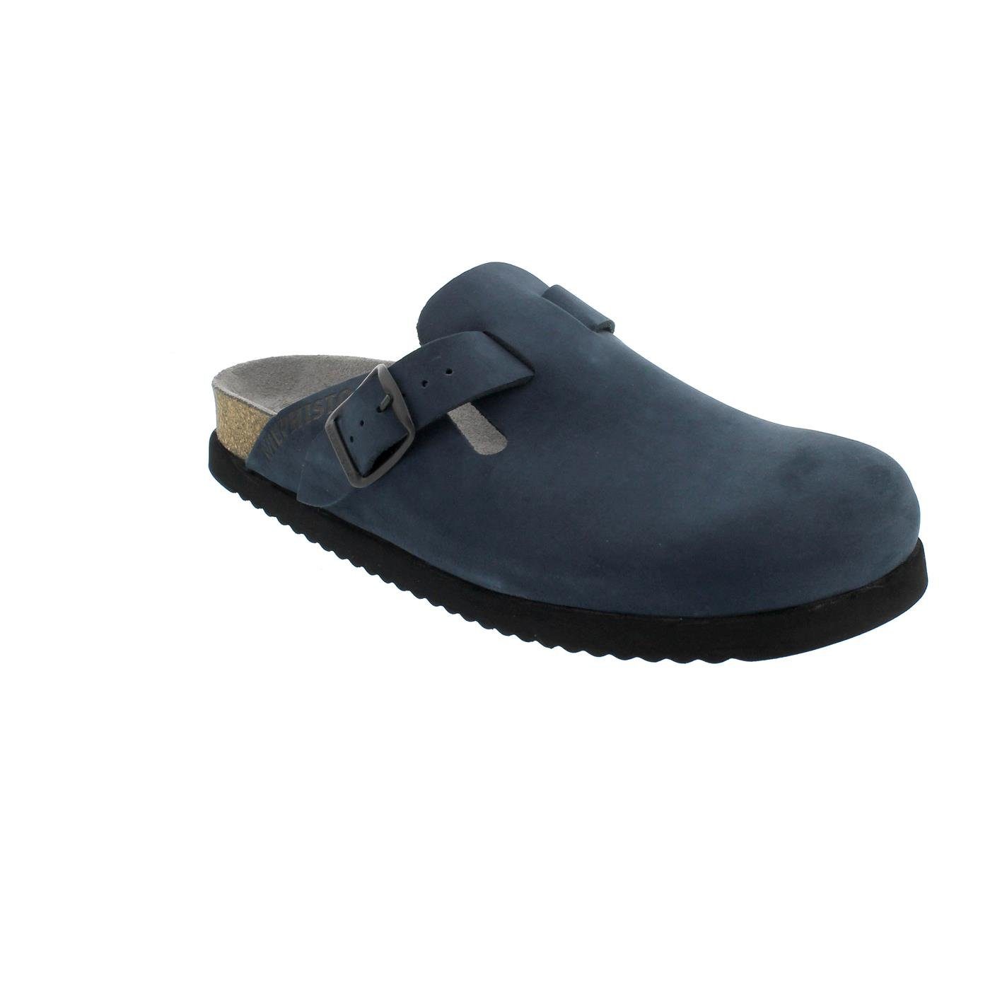 Mephisto Mephisto Nathan, Clog, Navy, Sandalbuck 6045, (Nubukleder) N521 Clog