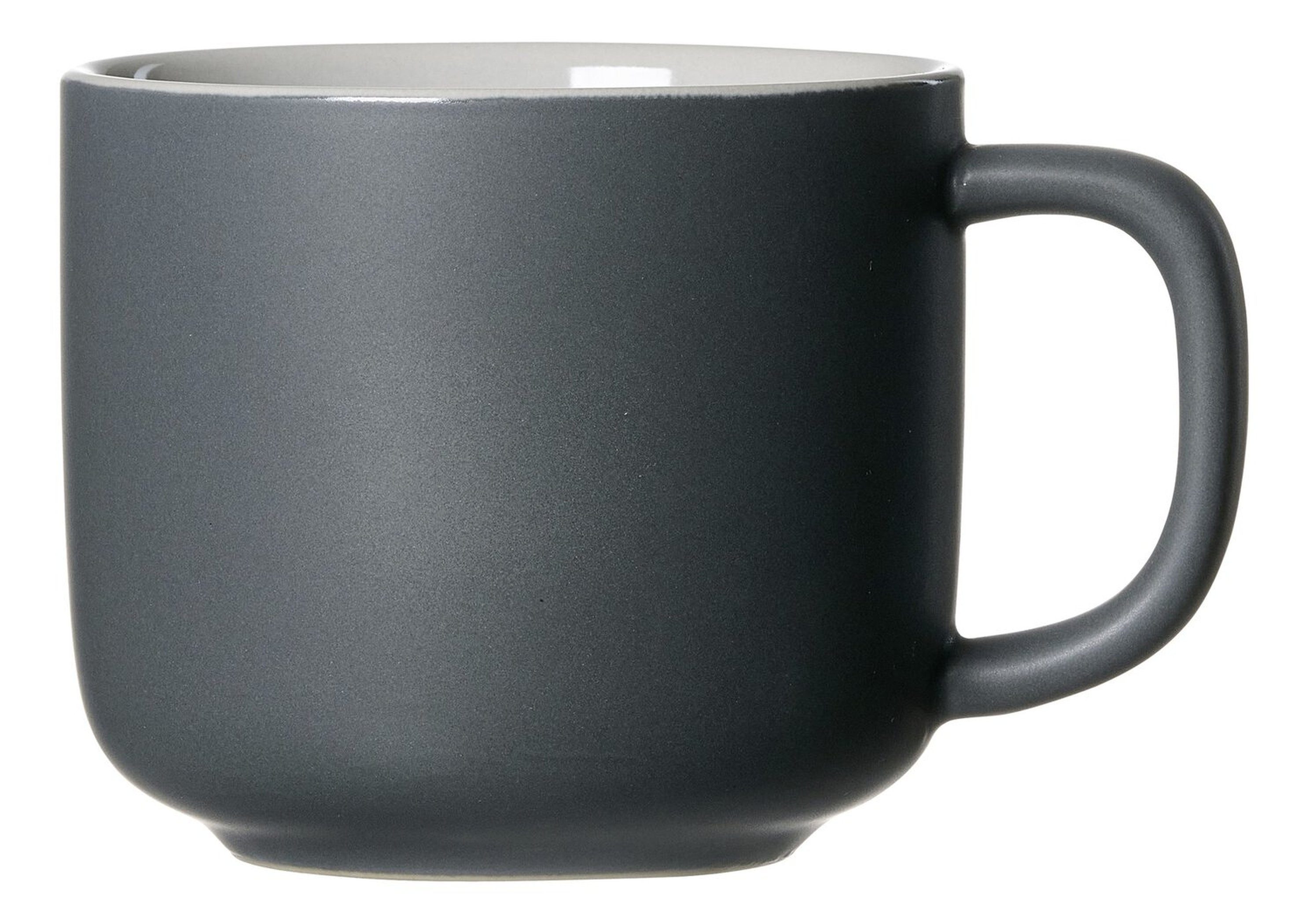 Tasse Ritzenhoff & Breker Kaffee Obertasse Jasper Keramik 240 ml grau