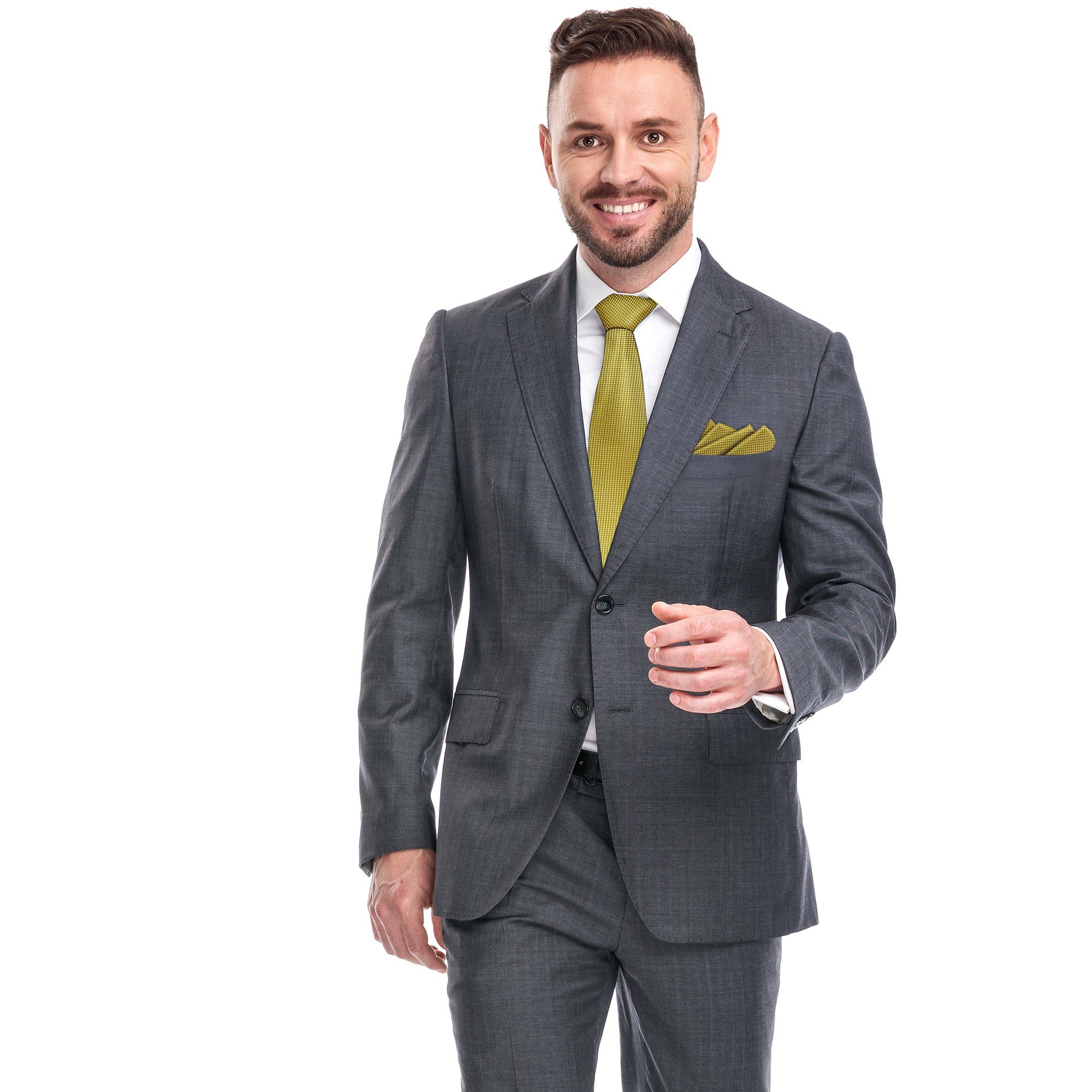 GASSANI Krawatte Karo Hochzeitskrawatte Tuch Festlich günstig online kaufen