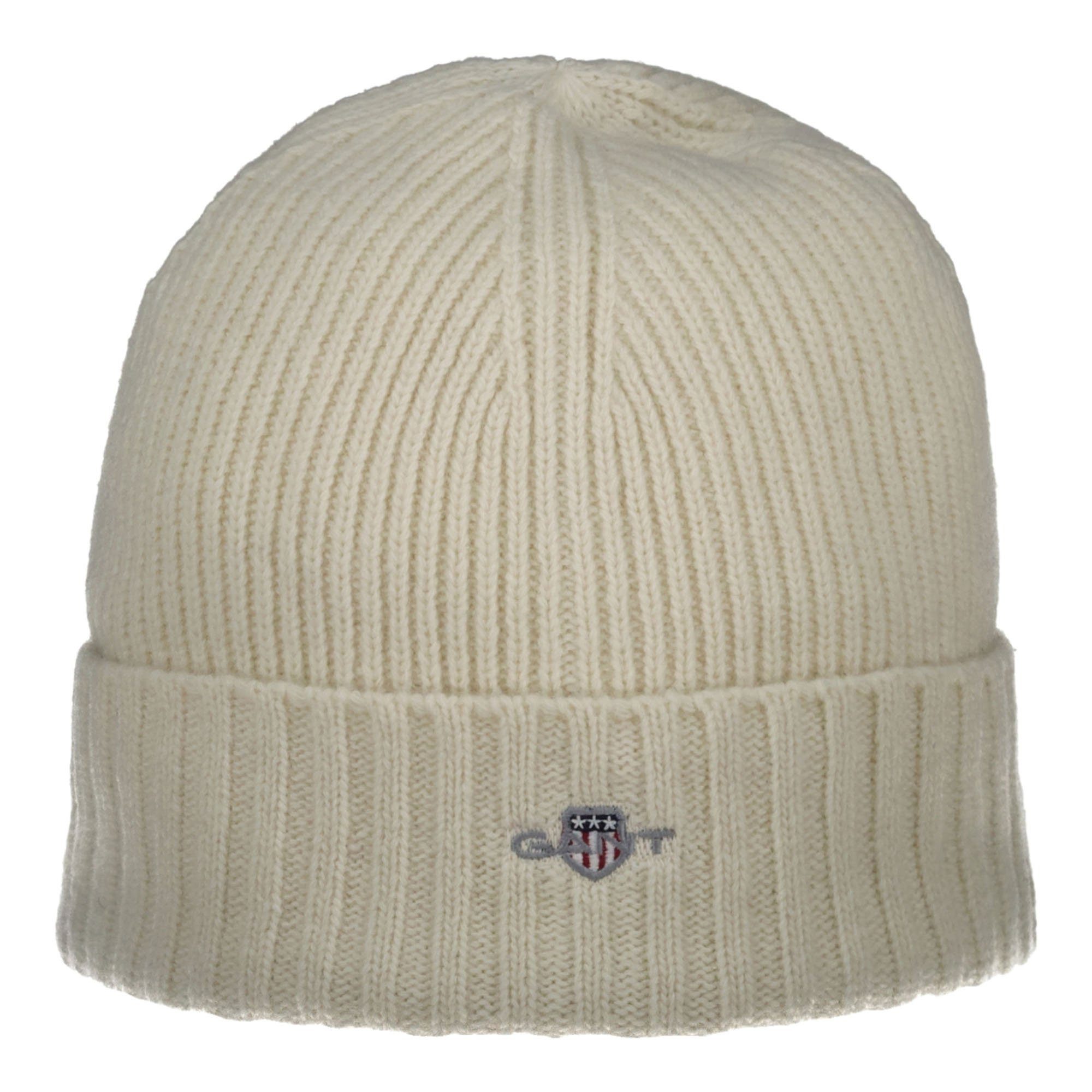 Gant Beanie Unisex Mütze Wolle SHIELD WOOL BEANIE