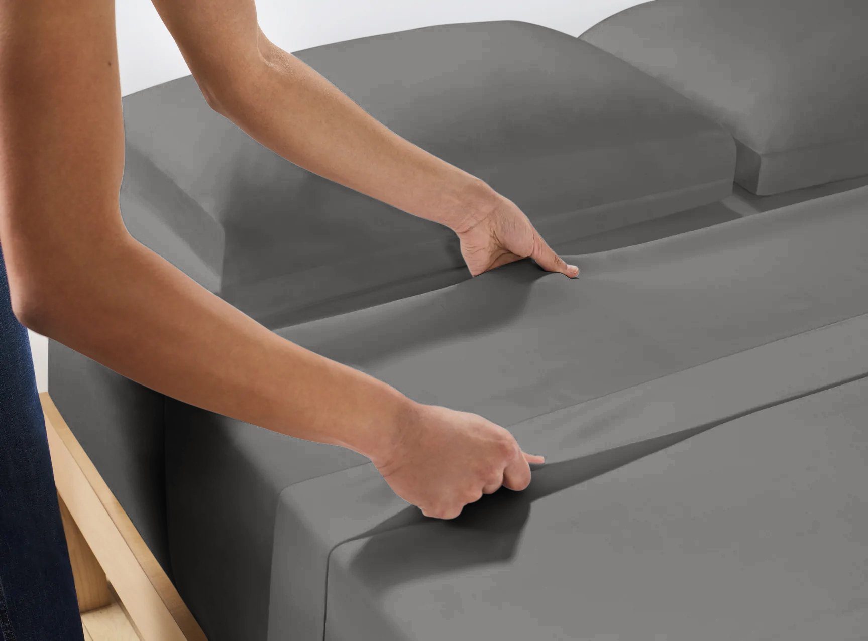 Sitheim-Europe Bettlaken Glattes Bettlaken ohne Spanngummi, Renforcé, (1 St günstig online kaufen