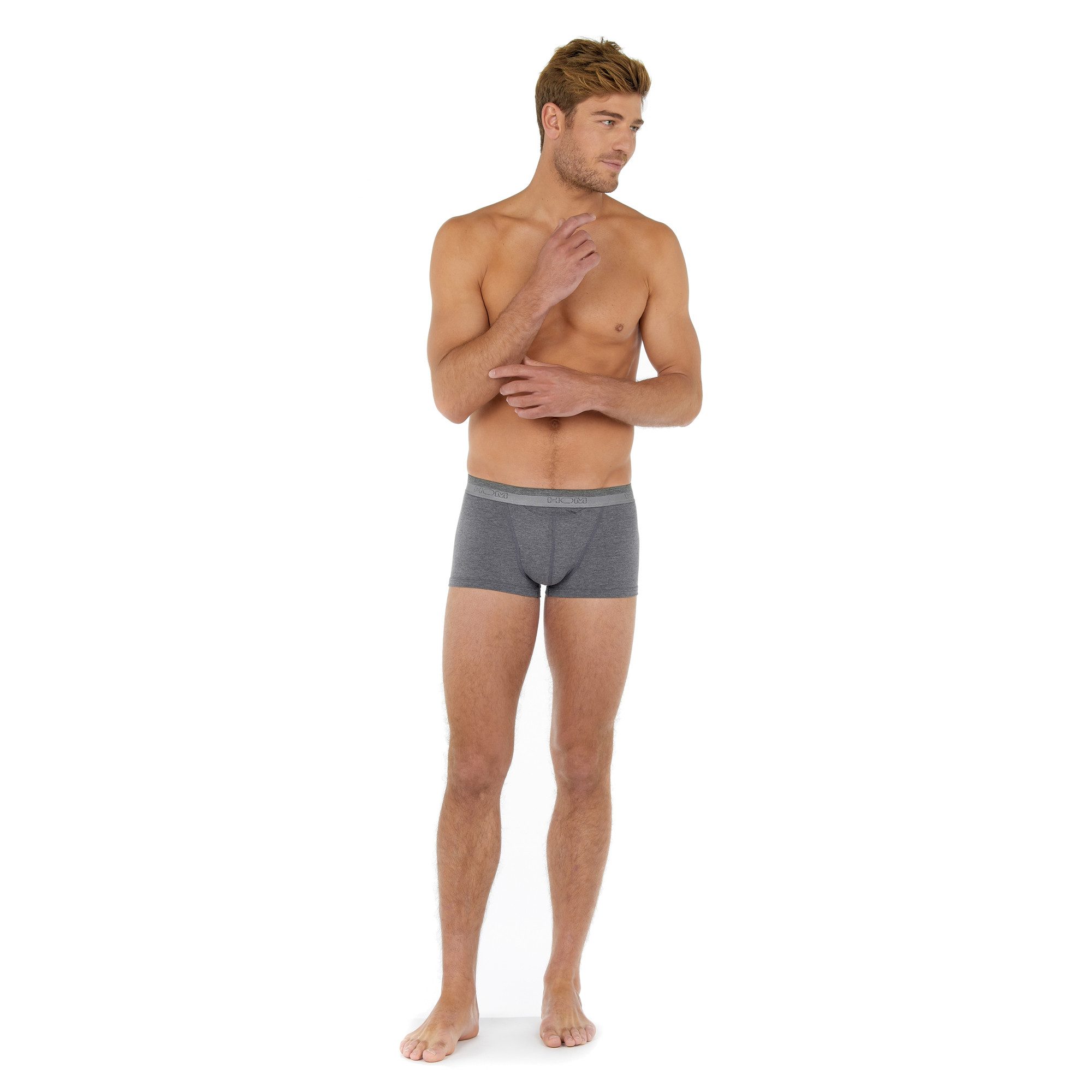 Hom Boxershorts HO1 bequem, weich, eng, elastisch, basic, breiter Bund, Baumwollmix