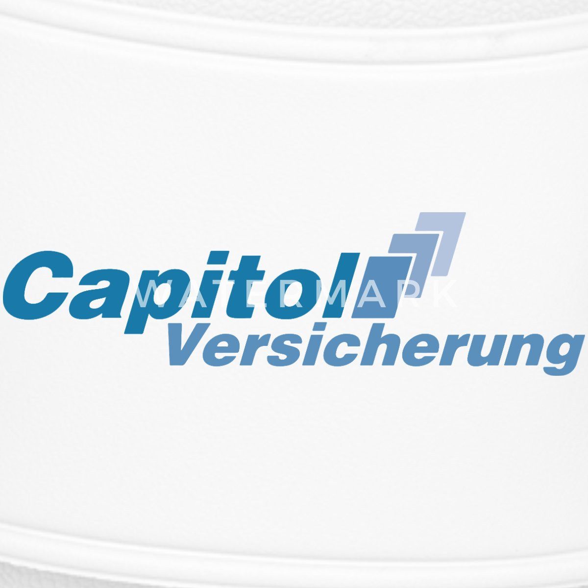 Spreadshirt Stromberg Logo Capitol Versicherung Badelatschen Herren Badesch günstig online kaufen