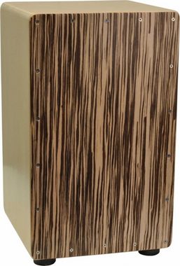 Steinbach Cajon Cajon SCA-450 Zebraoptik hell Schlagfläche mit Tasche