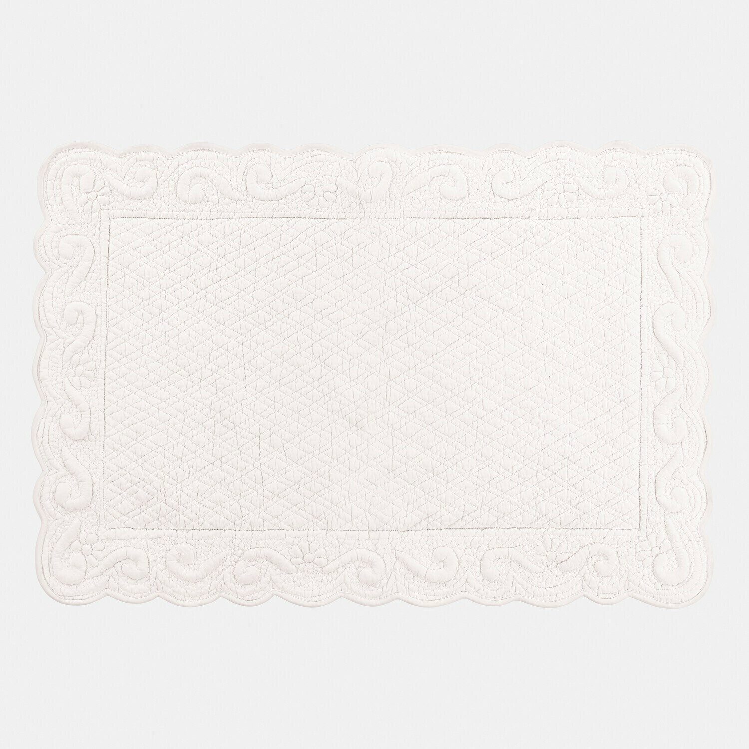 Mirabeau Badematte Badematte Svikola weiß, Höhe 60.0 mm, 100% Baumwolle