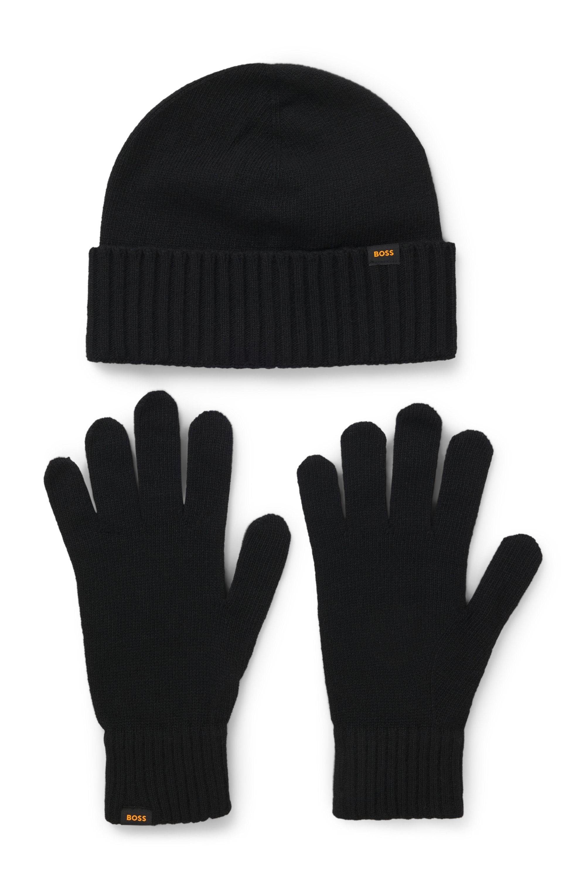 BOSS ORANGE Strickhandschuhe Kalipso (Set, 2-St) günstig online kaufen