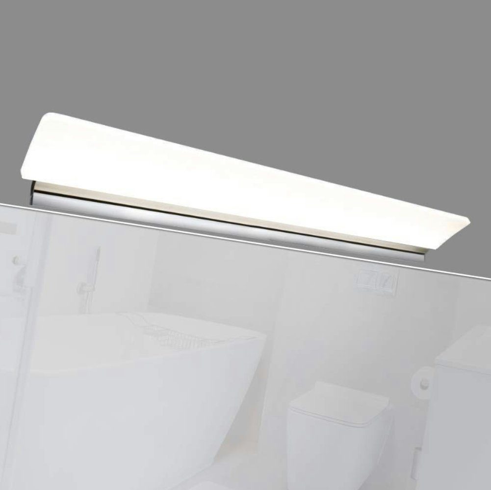 warmweiß Aufbauleuchte, LED ohne kalb 600mm Badleuchte Spiegellampe Spiegelleuchte Schalter,