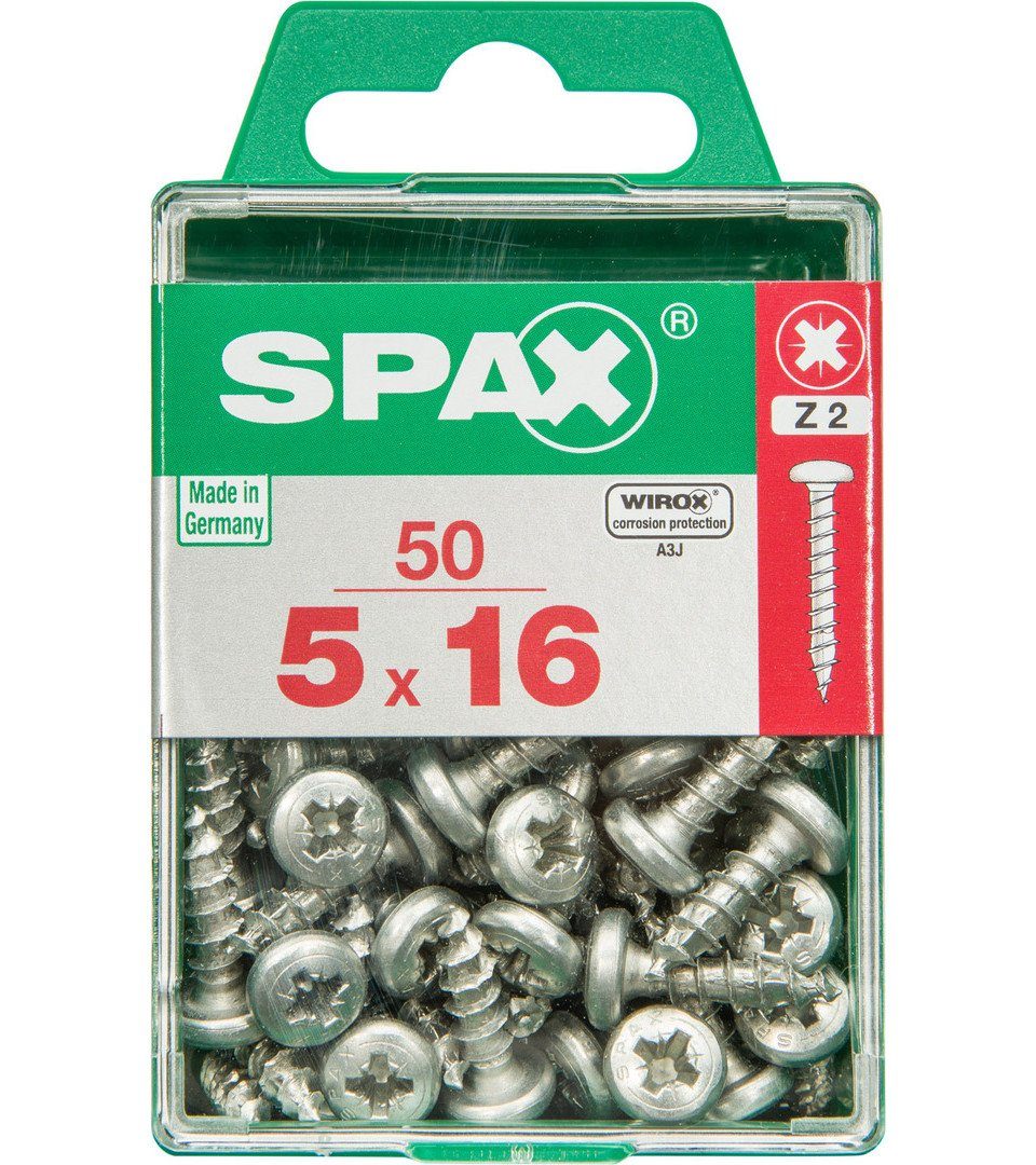 SPAX Holzbauschraube Spax Universalschrauben 5.0 x 16 mm TX 20 - 50