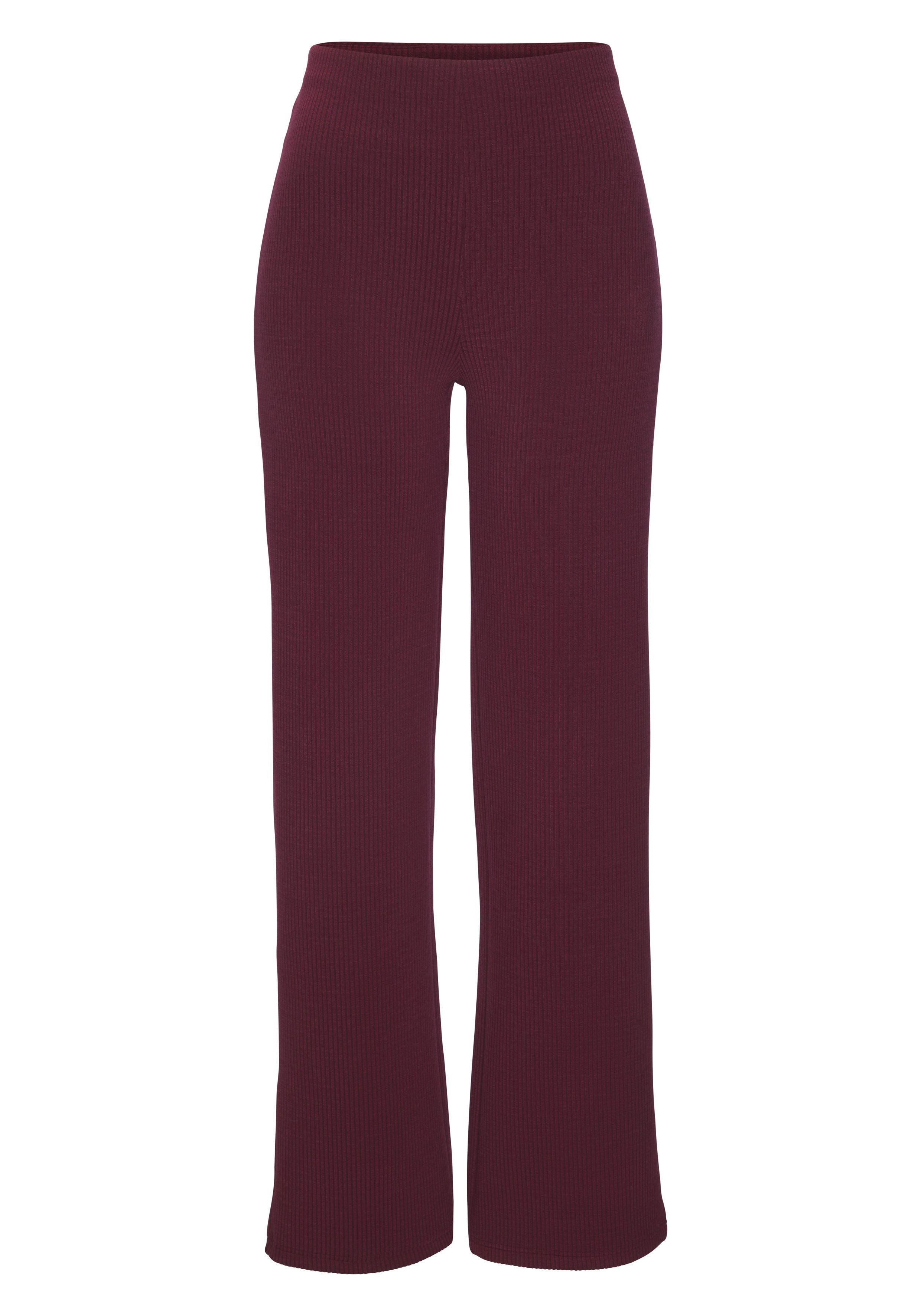 LASCANA ACTIVE Sporthose aus elastischer Rippstruktur. € 49,99