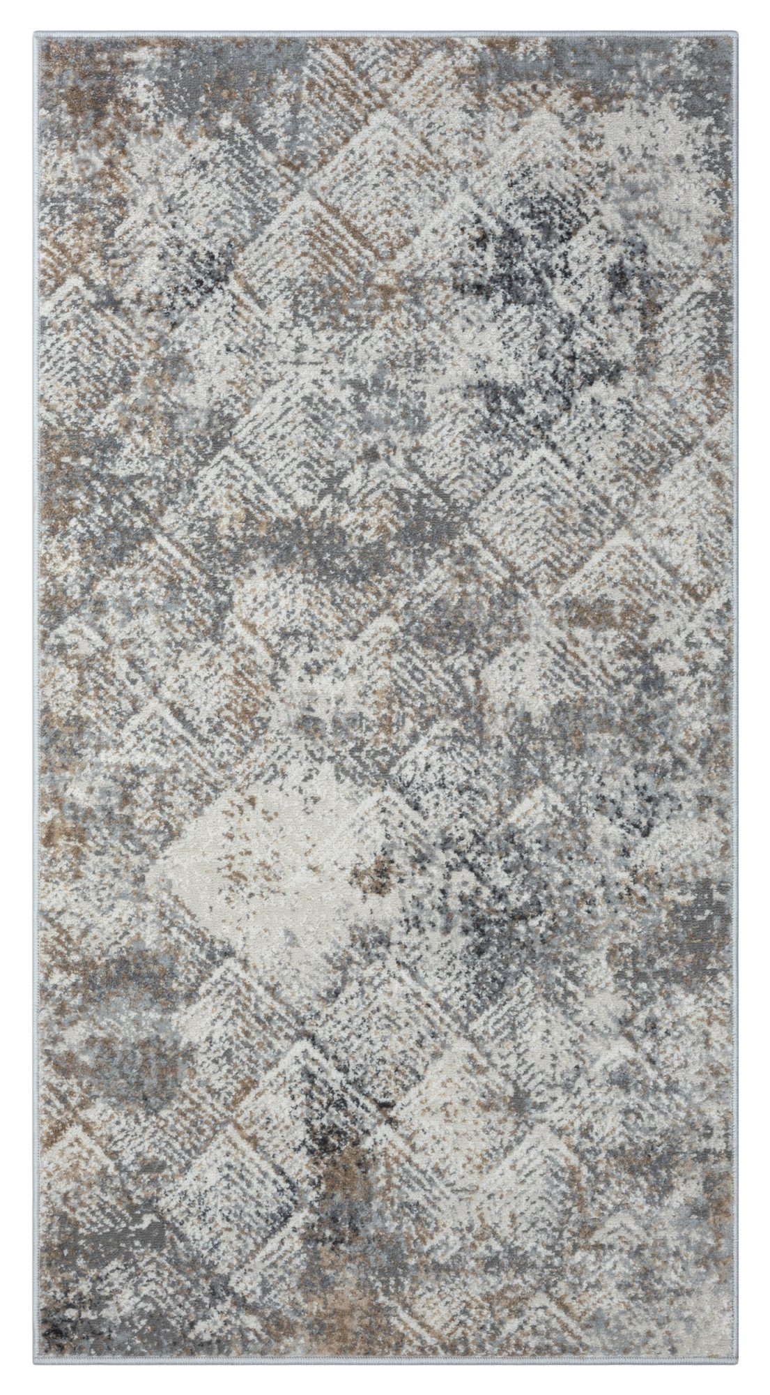 Wohnando Teppich MY-RUG Malin, Kurzflor-Teppich 150x80cm, rechteckig, Höhe: 10 mm, weich, gemütlich, mit schönem Muster, flachgewebt