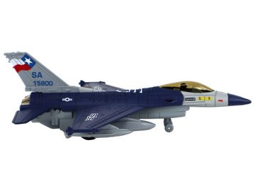 LEAN Toys Spielzeug-Flugzeug Flugzeug Modell Reibungsantrieb Kämpfermodell Spielzeug Deko Jäger Set