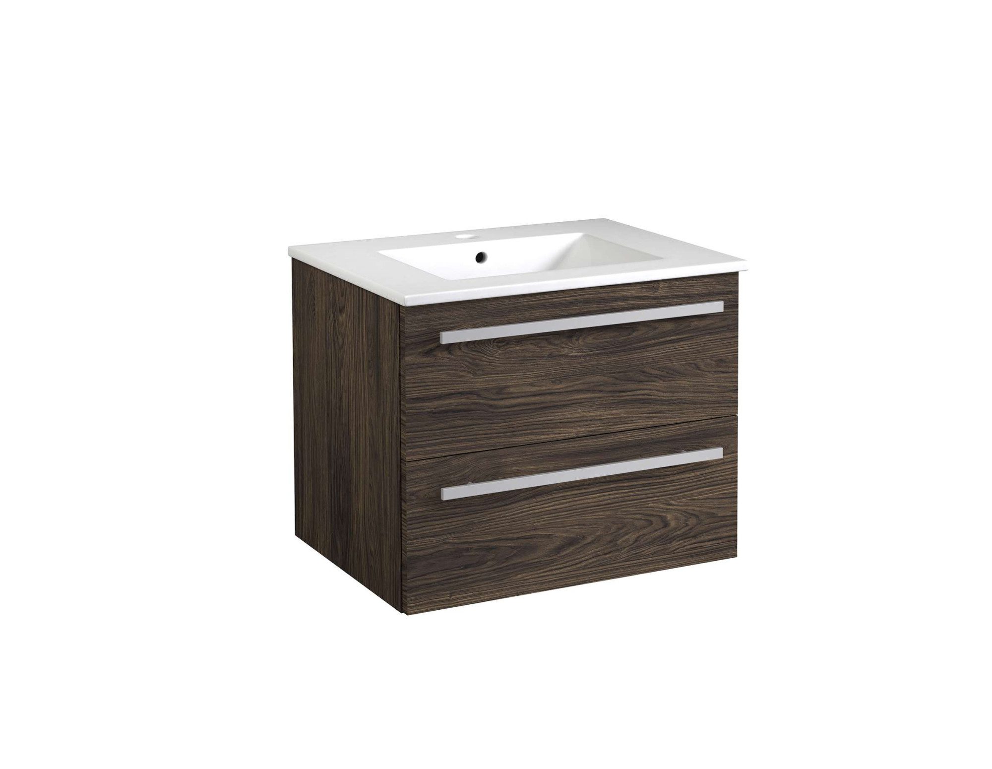 welltime Waschtisch Serena, Waschbeckenunterschrank inkl. Waschbecken, Badmöbel, Breite 61,5 cm, Soft-Close-Funktion, FSC®