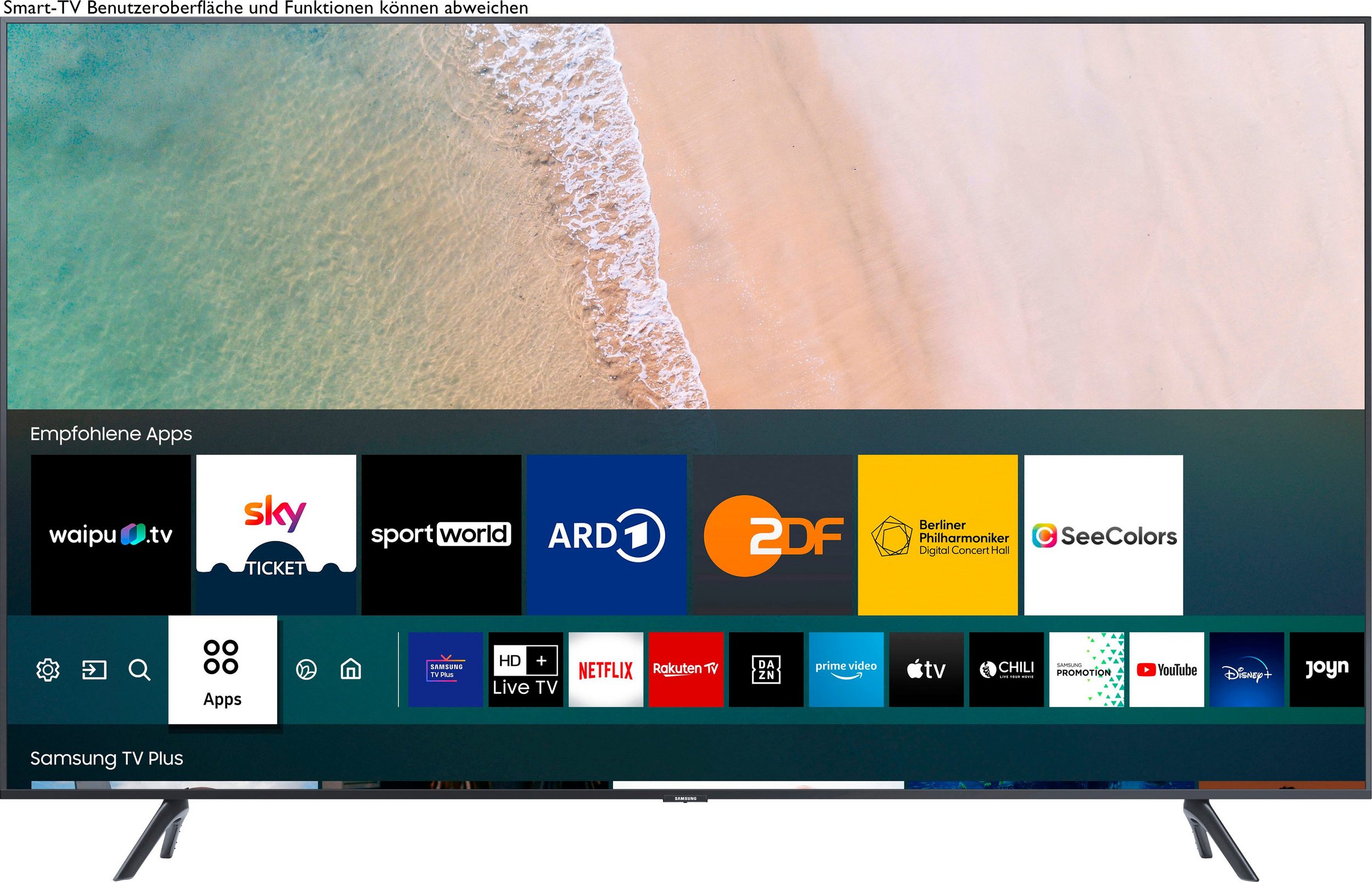 Samsung GU55TU7199U LED-Fernseher - Samsung 
