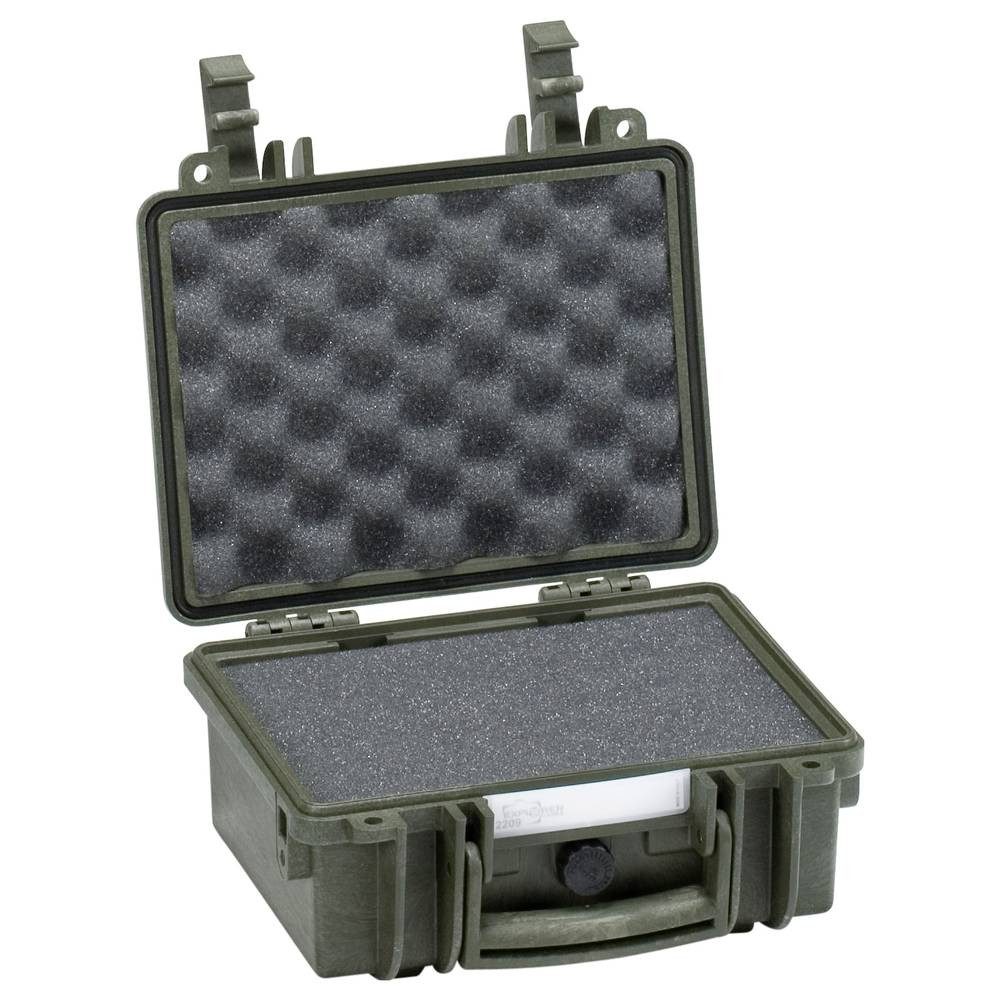 Explorer Cases Wanderrucksack Spezialkoffer 22x16x10 cm Mod. 2209 mit Würfelschaum 2209.G