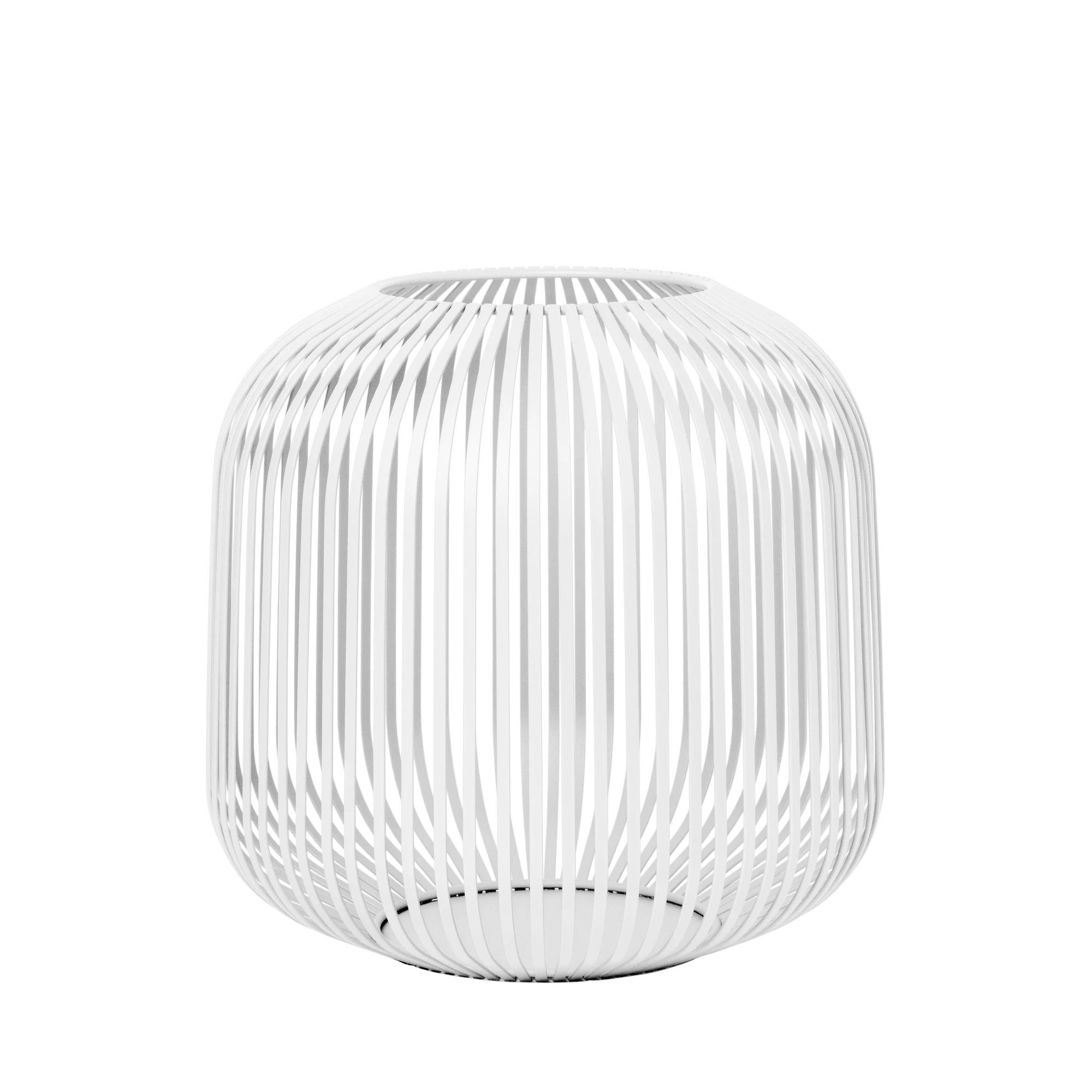 blomus Windlicht -LITO- Laterne, Windlicht, Kerzenhalter: Modernes Design (SIZE M, 1 St), pulverbeschichtete Stahlstreben