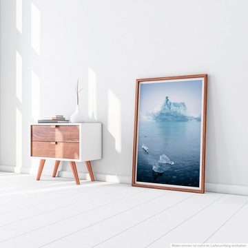 Sinus Art Poster 90x60cm Poster Jokulsarlon Eislagune Island