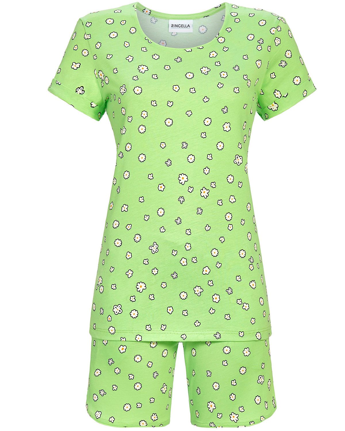 Ringella Pyjama Damen Kurzarm 'Summer Feeling' günstig online kaufen