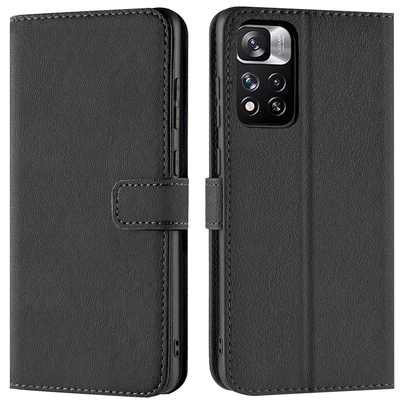 CoolGadget Handyhülle Wallet Klapp Tasche Book Case für Xiaomi Redmi Note 11 Pro+ 5G 6,67 Zoll, Hülle Klapphülle Flip Cover Etui Schutzhülle