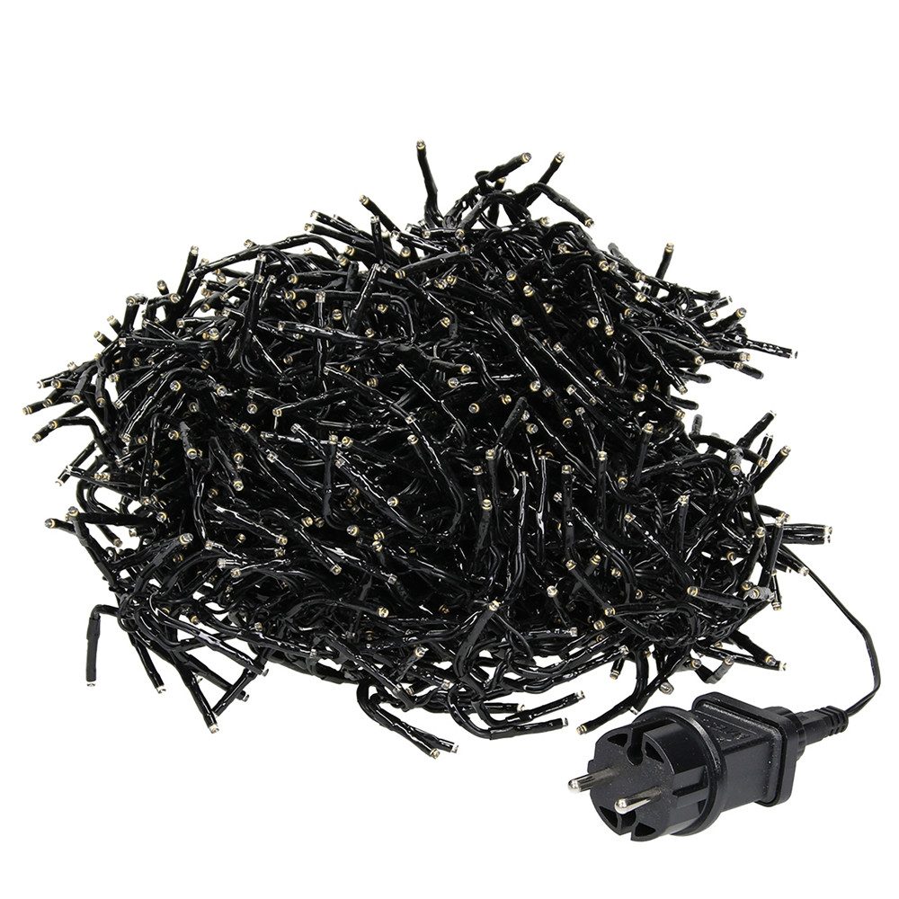 ECD Germany LED-Lichterkette Weihnachtsbeleuchtung Weihnachtslichterkette C günstig online kaufen