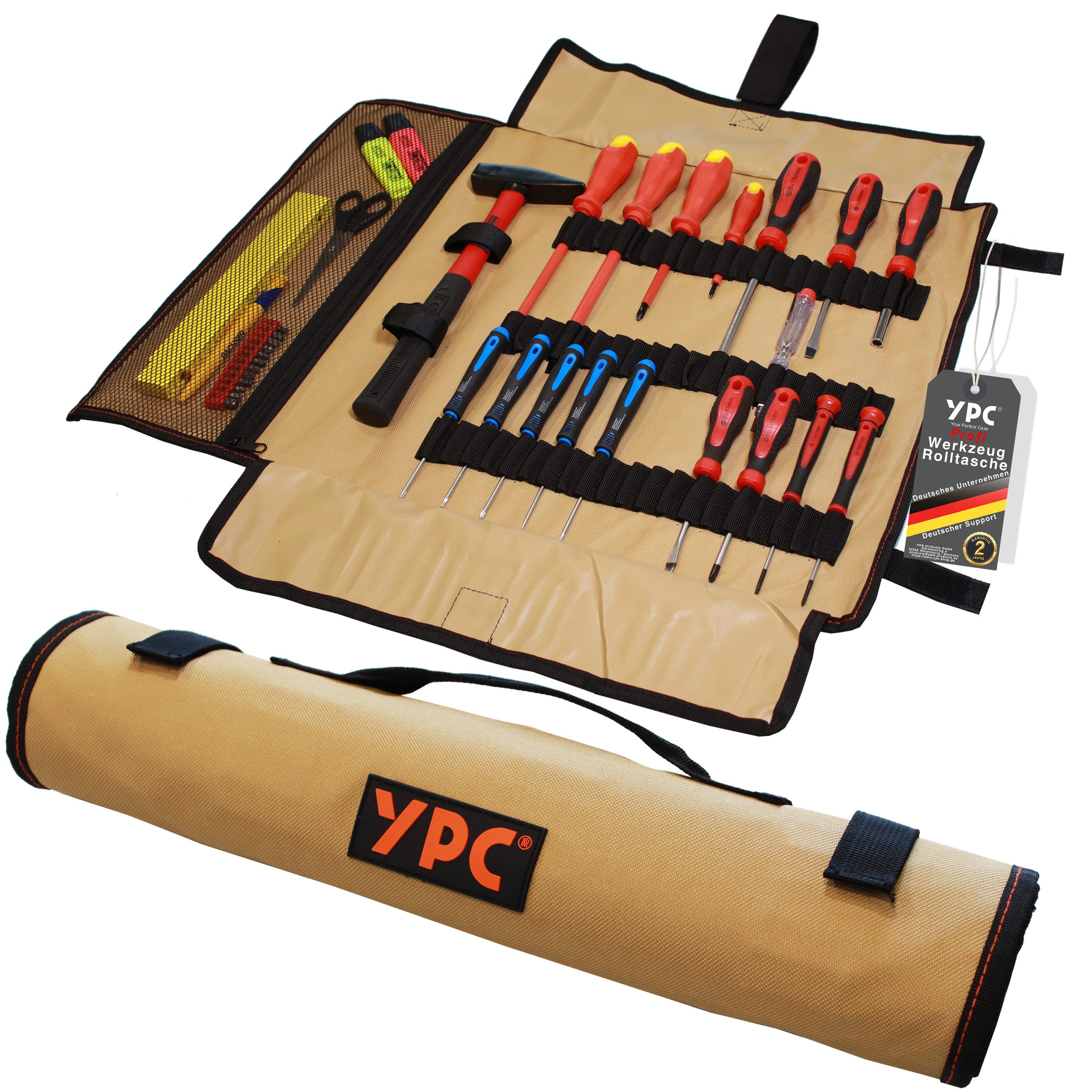 YPC Werkzeugtasche ProBelt, Werkzeuggürtel, große Nageltasche