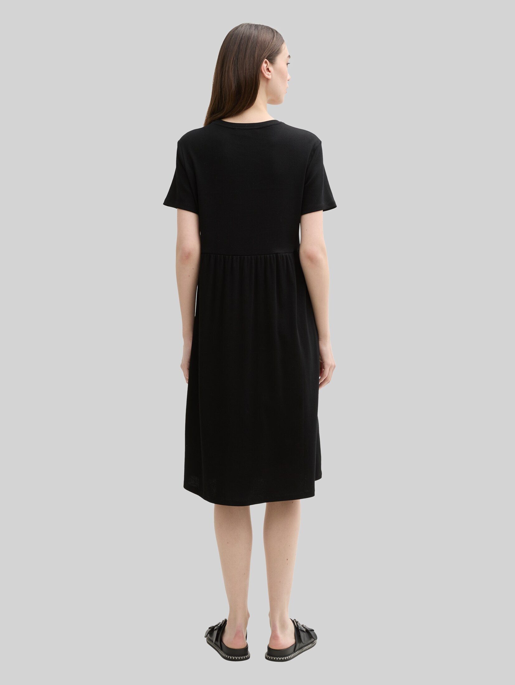 TOM TAILOR Denim Sommerkleid Kleider & Jumpsuits Jersey Midi-Kleid