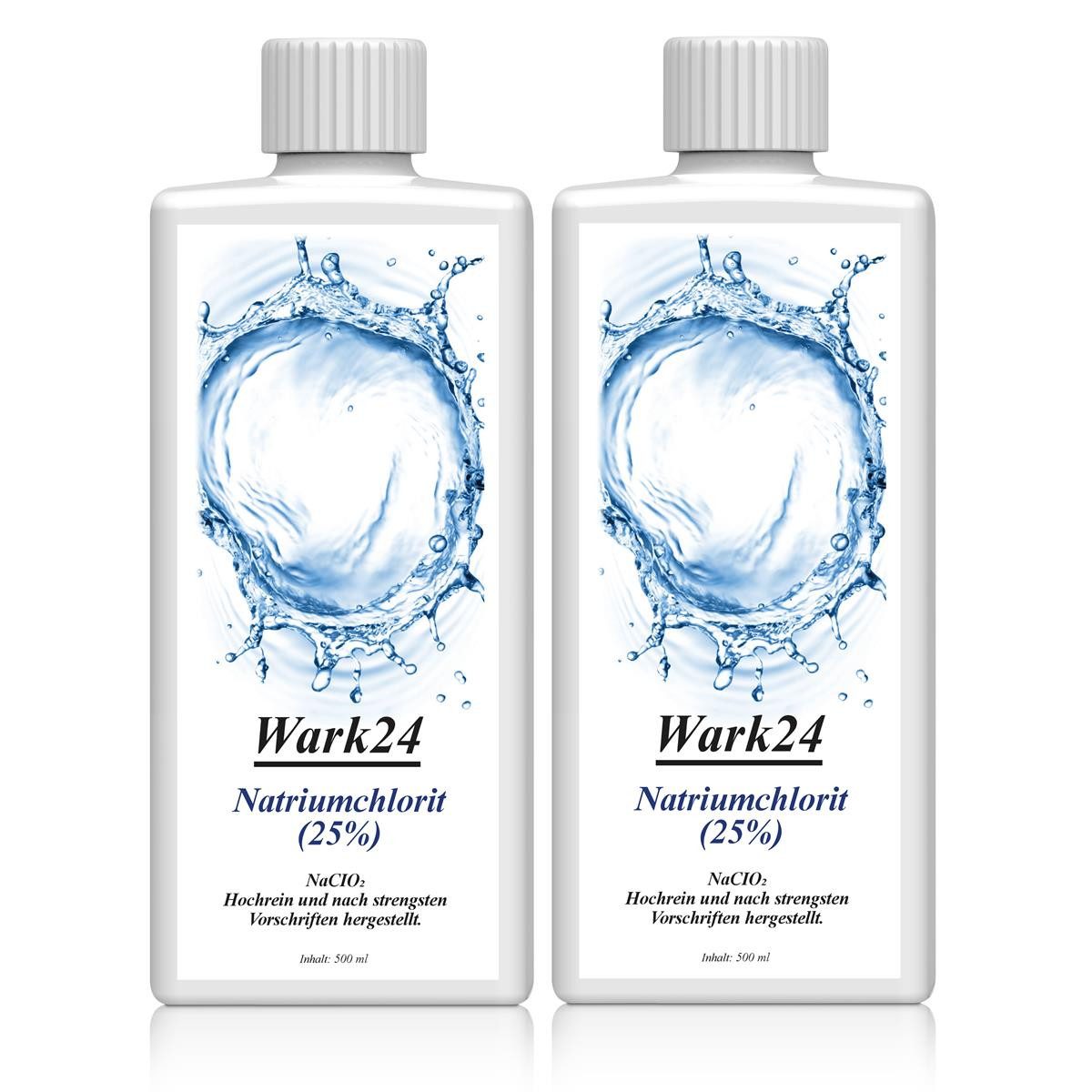 Wark24 Wark24 Natriumchlorit (25) 500ml zur Herstellung von Chlordioxid (2er Spezialwaschmittel