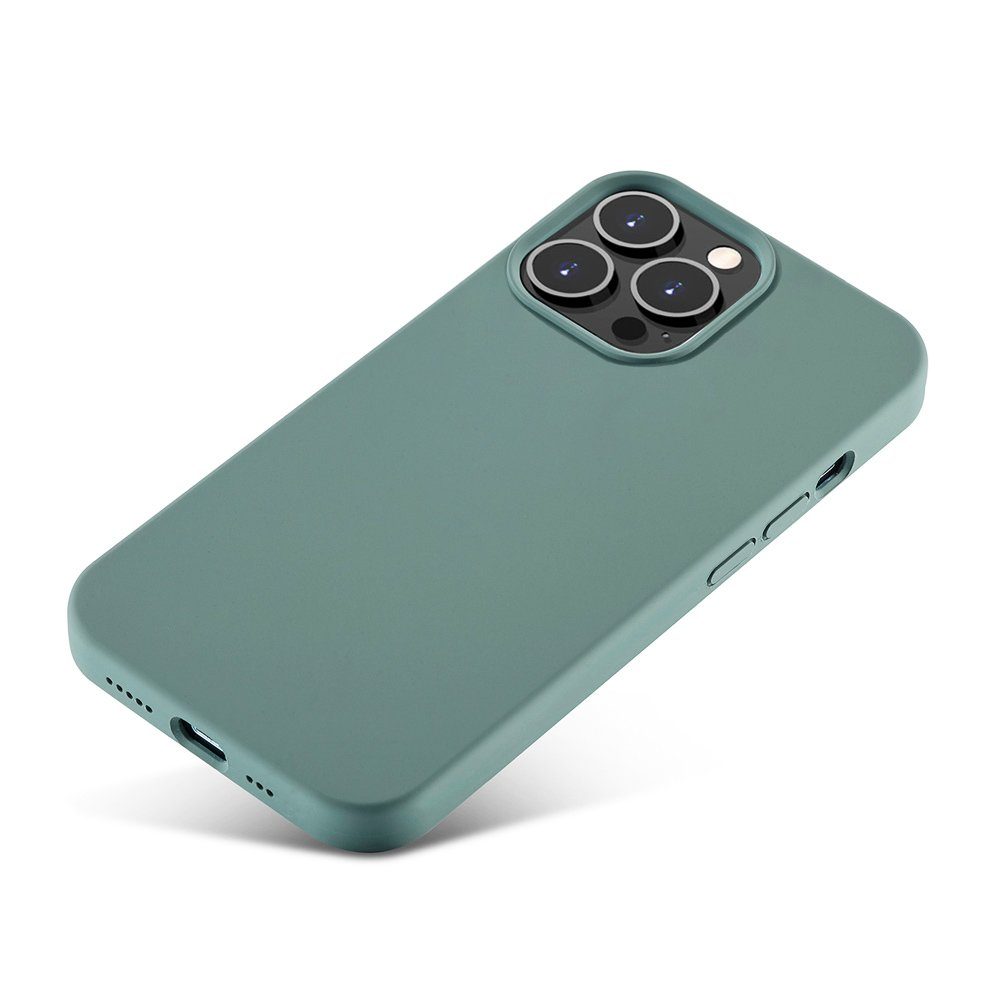 FITSU Handyhülle Silikon Case für iPhone 14 Pro Hülle 6,1 Zoll, Schlanke Handyschale Soft Case Schutzhülle mit Kameraschutz Slim Cover