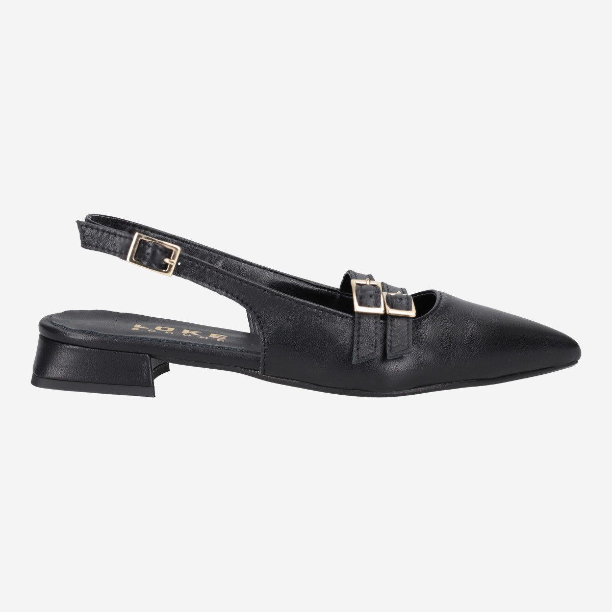 Lüke Schuhe Lüke Schuhe MARIANNA NERO, Peeptoes & Slingpumps, Schwarz, Dame günstig online kaufen