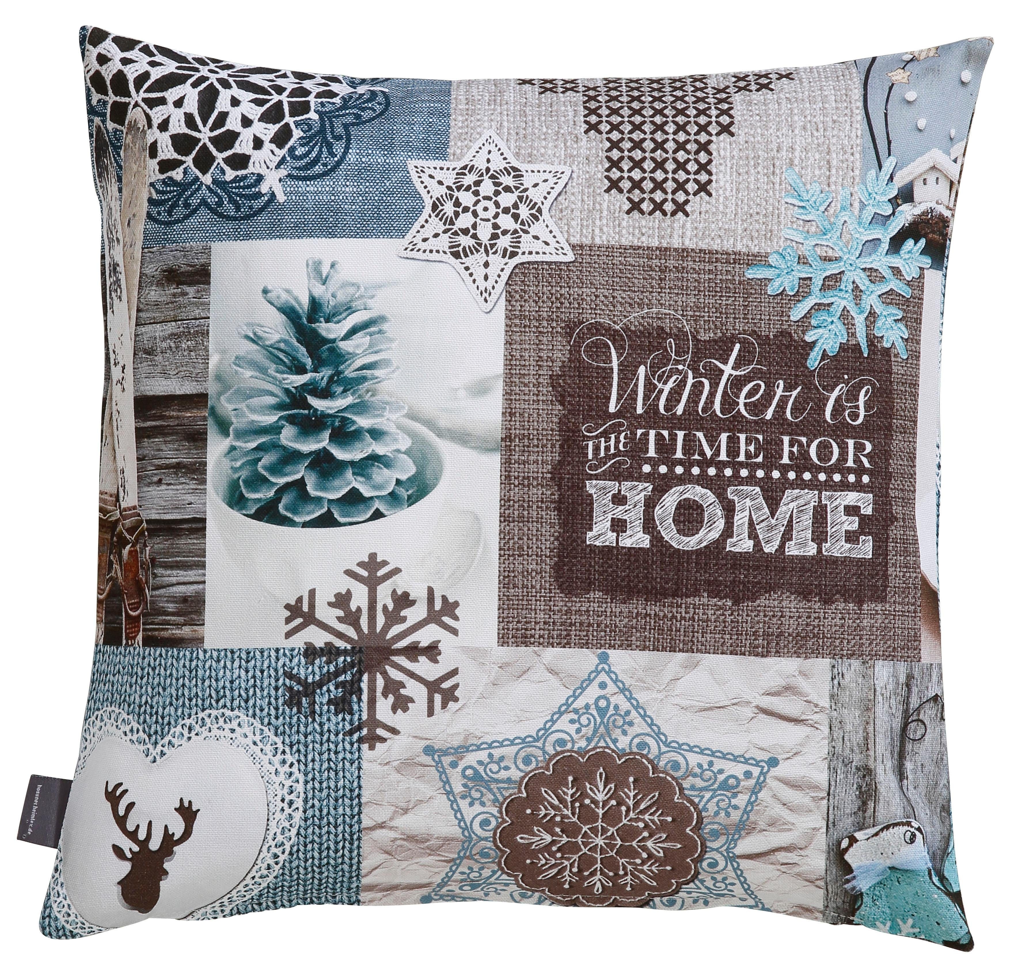 Kissenhüllen Winter-Charme, HOSSNER - HOMECOLLECTION (2 Stück)