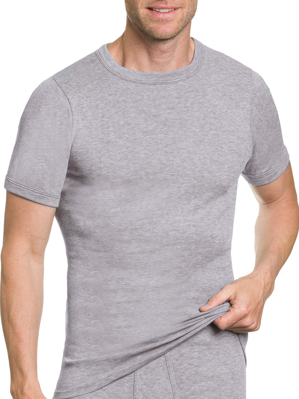 KUMPF Unterziehshirt Herren T-Shirt 1/2 Arm Trevira Perform (Stück, 1-St) hohe Markenqualität