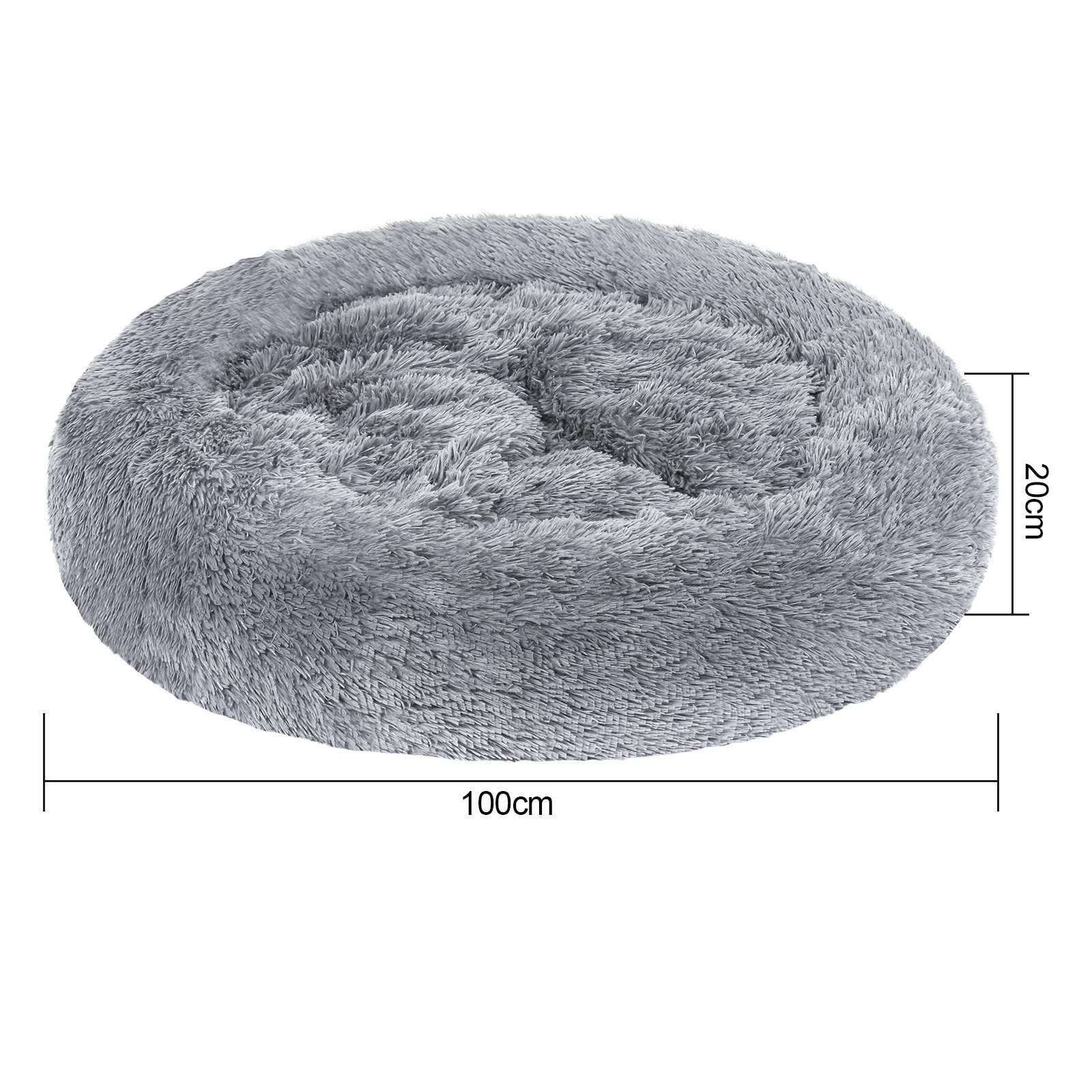 Clanmacy Tierbett Hundebett Weiches Hundekissen Katze Schlafplatz Katzenbet günstig online kaufen