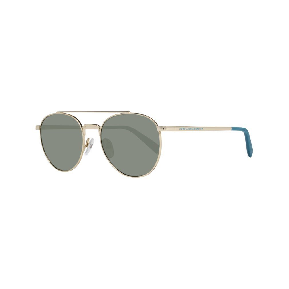 United Colors of Benetton Sonnenbrille Vereinigte Farben der Sonnenbrille Gold Oval Unisex