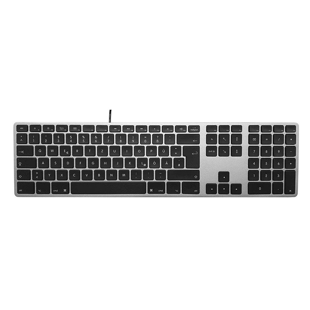 matias Wired Aluminum Keyboard Apple-Tastatur (QWERTZ)