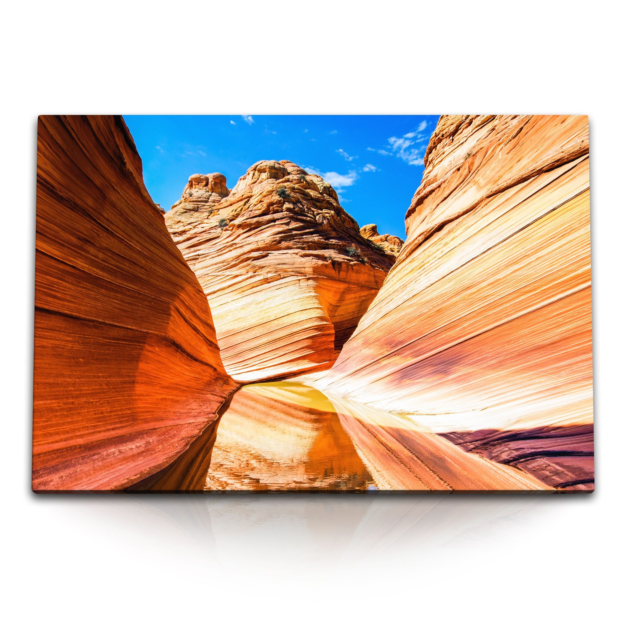 Leinwandbild 120x80cm Wandbild auf Leinwand Vermilion Cliffs National Monument Cany